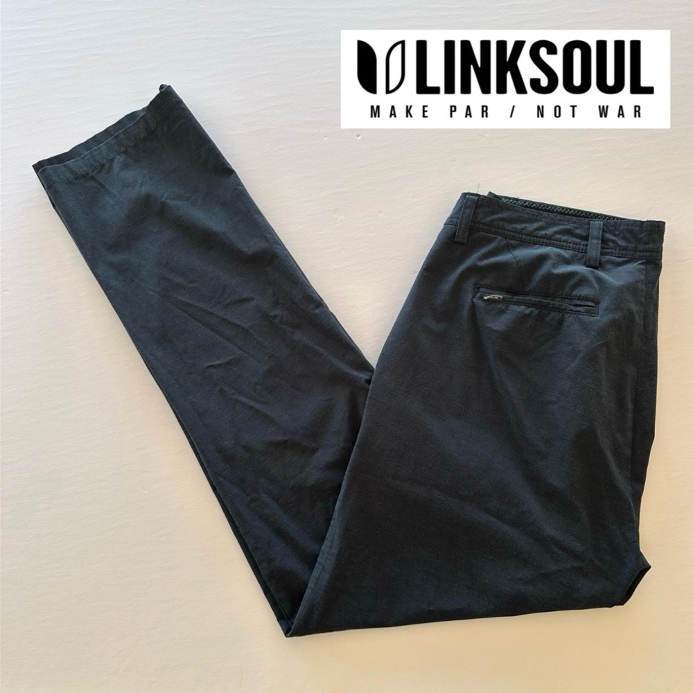Linksoul Men's Blue Chino Pants Size 36 Long